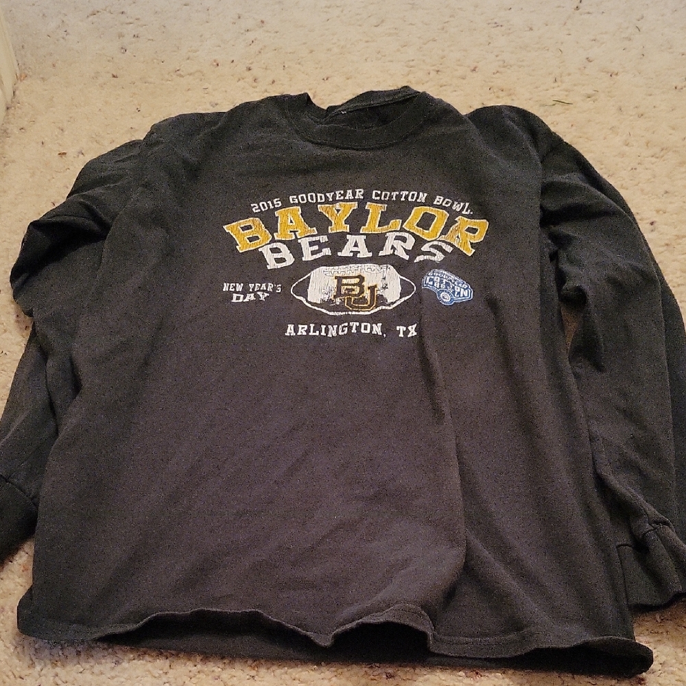 Baylor Bears 2015 cotton bowl Long Sleeve Shirt